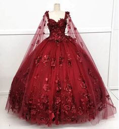 Burgundy Quincenera Dresses, Red Quinceanera Dresses Roses, Maroon 15 Dresses Quinceanera, Burgundy Quinceanera Dresses Mexican, Burgundy Dress Quinceanera, Vampire Quinceanera Dress, Dark Red Quinceanera Dresses Butterfly, Burgundy Quince Dresses Quinceanera, Dark Red Masquerade Dress