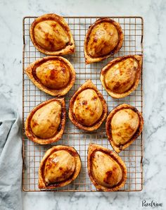 baked pastries on a cooling rack ready to be cooked in the oven for dinner