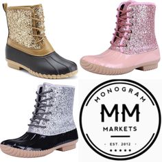 Glitter Duck Boots Nike Baby Shoes, Womens Duck Boots, Navy Girl, Womens Rain Boots, Ll Bean Boot, Sorel Winter Boot, Duck Boots, Girls Toddler, Toddler Kids