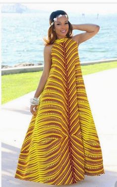 Maxi African dress Dashiki Dress African women's dress | Etsy Yellow Ankara Fabric Maxi Dress, Spring Ankara Maxi Dress, Spring Maxi Dress In Ankara Fabric, Bohemian Ankara Maxi Dress, Bohemian Fitted Ankara Dress, Ankara Fabric Beach Dress For Summer, Summer Ankara Fabric Maxi Dress, Summer Beach Dress In Ankara Fabric, Multicolor Sleeveless Ankara Maxi Dress