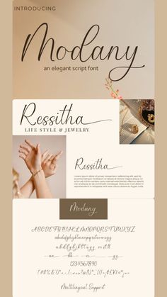 an elegant font and script set for a wedding or bridaly event, with handwritten