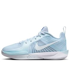 (GS) Nike Sabrina 2 'Conductor' FQ7376-002 Volleyball Shoes Nike Blue, Sabrina 2 Conductor, Blue Volleyball Shoes, Basketball Wishlist, Volleyball Wishlist, Basketball Preppy, Cute Basketball Shoes, Nike Air Max Impact 3, Pink Volleyball Shoes