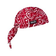 The Ergodyne Chill-Its bandana is made of hi cool/terry cloth  is packaged 6 per case and comes in red.<br><b>Specifications:</b><br><p>Series: 6615</p><p>Application: Personal Cooling</p> Terry Cloth Headband, Red Bandana, Football Design, Bandana Print, Cool Hats, Terry Cloth, Print Logo, Head Wraps, Beading Patterns