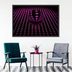 Neon Ball In Pink Wall Art is a beautiful addition to any decor style. Bring this stunning canvas print into your home to easily refresh your walls and elevate your decor. Pink Artwork, Pink Photography, Pink Wall, Pink Wall Art, Pink Walls, Photography Wall Art, Off Sale, Decor Styles, Art Photography