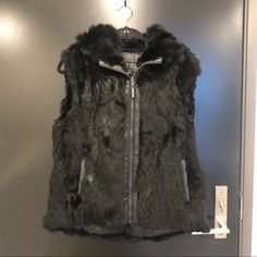 Brand: Bcbg Reversible Vest With Zipper Closure And Welt Pockets This Vest Was A Life Saver In Nyc. No Longer Need It In La So Parting Ways With It. It Is So Warm And Cozy! Reversible Vest, Fur Vest, Welt Pockets, Welt Pocket, Warm And Cozy, Jackets & Coats, Jackets For Women, Zipper, Women Shopping