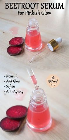 Skin Recipes, Diy Beauty Treatments, Beet Root, Natural Glowing Skin, Face Creams, Aging Face, College Room, Natural Facial