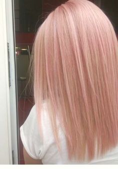 Cotton Pink Hair, Candy Pink Hair, Blush Pink Hair, Cotton Candy Pink Hair, Blond Rose, Haircolor Ideas, Cotton Candy Hair, Pink Blonde Hair