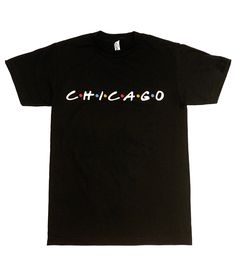 This fun T-shirt is perfect for any F.R.I.E.N.D.S lover or any chicagoan passionate about thier city. The shirt is unisex, and fits true to size. I hope you enjoy, and thank you for supporting me! Friends Shirt, Atlanta Ga, Cool T Shirts, Atlanta, Chicago, Adult Outfits, Gender Neutral, Tops & Tees, T-shirt