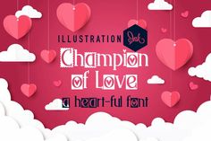 Champion of Love Font is a beautiful serif font with a romantic twist � tiny hearts adorn each character. Perfect for love-themed projects, wedding invitations, and Valentine�s Day designs. Try before you buy Champion of Love font for iOS, Android, macOS, or Windows for free, or you can download the full version with a commercial [�] The post Champion of Love Font appeared first on FreeFontDL.. #ValentinesDayFonts #FreeFonts #LoveLetters #Typography #ValentinesDayDesign #ValentinesDayDIY #FontLovers