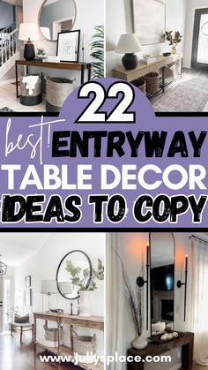 Entryway Table Decor Ideas, hallway table decor, entryway decor, entryway ideas, hallway decor ideas, hallway decorations, entryway decorations