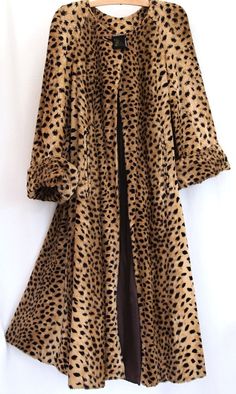 Biba Fashion, Barbara Hulanicki, Leopard Print Coat