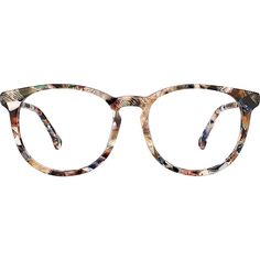 Enjoy a fun color twist on classic eyewear in these stylish round glasses. Made from glossy hand-polished acetate the luxe eyeglasses features a timeless shape and slim temple arms. This look is a chic option as both glasses and sunglasses. | Zenni Round Prescription Eyeglasses Plastic Zenni Optical Glasses, Artsy Vibe, Color Twist, Round Eyeglasses Frames, Square Face Shape, Rim Design, Zenni Optical, Square Face, Round Glasses