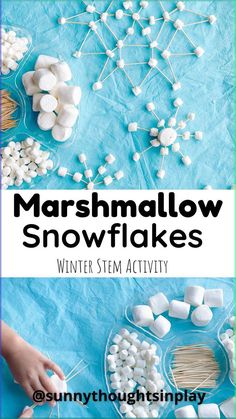 Fine Motor Snow Activities, Steam Winter Activities, Snowflake Activity For Kids, North Pole Activities For Kids, Snowflakes Preschool Activities, Snow Science Experiments For Kids, Christmas Day Activities For Kids, Winter Stem Projects, Snowflake Activities For Kids