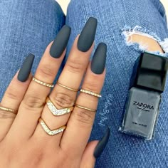 GUNMETAL – ZAPORA Nail Lacquer Nude Sunglasses, Nail Filing, Time Nails, Nail Artwork, Unghie Nail Art, Matte Nail Polish, Nails Colors, Designs Nail