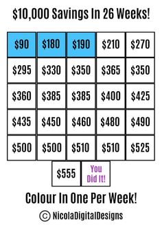 the pricing sheet for color in one per week $ 10, 000 savings in 2 weeks