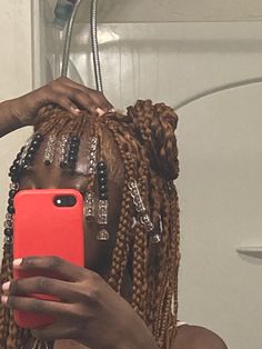 Braid Layered Hair, Cute Box Braids, Braids With Extensions, Fringe Hairstyles, Cute Box Braids Hairstyles, Hairdos For Curly Hair, Hair Stylies, Protective Hairstyles Braids, Natural Hair Braids