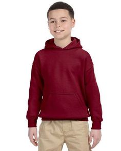 Gildan G185B Youth Heavy Blend Pullover Hoodie Applique Hoodie, Red Sparkle, Sports Sweatshirts, Rock Shirts, Custom Hoodies, Hooded Pullover, Cotton Sweater