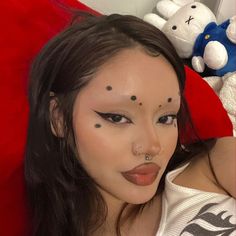 Spider Demon, Bleached Eyebrows, Baked Pie, Alternative Makeup, Cool Makeup Looks, Edgy Makeup, Cute Makeup Looks, Creative Makeup Looks, Afro Punk