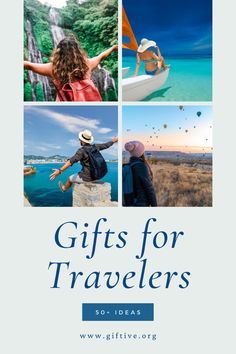 From packing to organizing to staying entertained, we've covered it all in this list of gifts for travelers. Happy Gifting! 🎁💖 Gifts For Travelers, Travel Gadgets, Travel Must Haves, Awesome Gifts, Travel Lover, Must Have Items, Of Ideas, Packing Tips, Globe Trotter