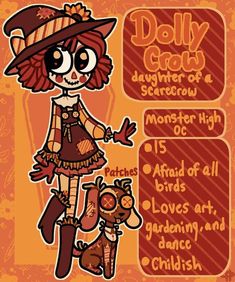 Scarecrow Oc Art, Patchwork Character Design, Scarecrow Character Design, Scarecrow Oc, Scarecrow Character, Cottage Core Art, Farm Dogs, Monster High Art, Character Base