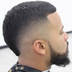 Buzzcut With Line, Top Fade Haircut, Mohawk For Men, High Top Fade, Mohawk Haircut, Mens Hairstyles Fade, Men Haircut Curly Hair