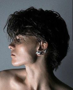 Coiffed Hair Men, Messy Side Part Hairstyles, Slick Back Undercut Men, Boys Hair Braids, Wet Hair Men, Masculine Haircuts, Hairstyle For Men, Wavy Hair Men, Short Haircuts For Women