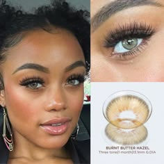 Coloured Contacts For Brown Eyes, Contacts Lenses For Dark Skin, Natural Eye Contacts, Contact Lenses For Morena, Eye Contact Colors Natural, Hazel Brown Contact Lenses, Hazel Eyes Contacts, Caramel Eyes Color, Contact Lens For Brown Skin