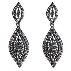 PRICES MAY VARY. Hypoallergenic Rhinestone Long Dangle Earrings:Made of high quality alloy and sparkling rhinestone,no lead, cadmium, or nickel.Stainless steel post back for sensitive pierced ears. Rhinestone Dangle Earrings Size: Length: 8.2cm(3.2in), Width: 2.5cm(1in), Each Earring Weight: 15.7g/pce. Please notice this statement earrings is a little bit heavy. Stylish Crystal Statement Earrings:Studded with dazzling crystal stones for an eye-catching sparkle, this spunky dangle earring will be Crystal Wedding Earrings, Leaf Chandelier, Crystal Statement Earrings, Crystal Earrings Wedding, Bridal Women, Teardrop Dangle Earrings, Steel Post, Long Dangle Earrings, Earrings Crystal