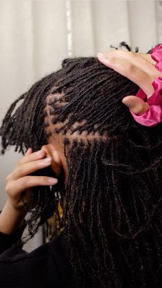 berry.locs on ig Microlocs Inspiration, Faux Locs Blonde, Micro Locs, Dreadlock Style, Sisterlocks, Natural Hair Inspiration, Relaxed Hair, Locs Hairstyles, Loc Styles