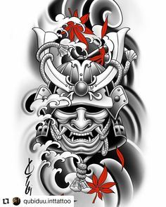 Yakuza Style Tattoo, Japanese Forearm Tattoo, Tato Geisha, Samurai Mask Tattoo, Tato Mandala, Japanese Warrior Tattoo, Japanese Mask Tattoo, Japanese Hand Tattoos