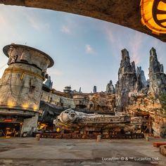 the star wars land at disney's hollywood studios