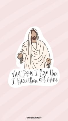 Jesus I love you Jesus Is My Savior, Free Phone Wallpaper