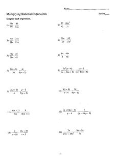 the multiplying radical expressions worksheet is shown