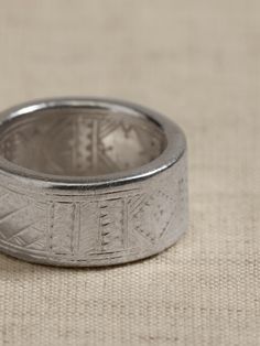 Azawagh Silver Ring 9Mm | ethnopur | Banana Republic Antique Mens Rings Silver, Antique Mens Rings, Man Rings, Mens Rings, Inside And Outside, Silver Wedding Rings, Mens Silver Rings, Men's Rings, Buying Jewelry