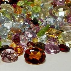 50+ CARAT MIX LOT LOOSE FACETED NATURAL GEMSTONES MIXED GEMS WHOLESALE GEMSTONES Stone Store, Tucson Gem Show, Gem Show, Topaz Color, Peridot Gemstone, Green Agate, Green Amethyst, Green Onyx, Topaz Gemstone