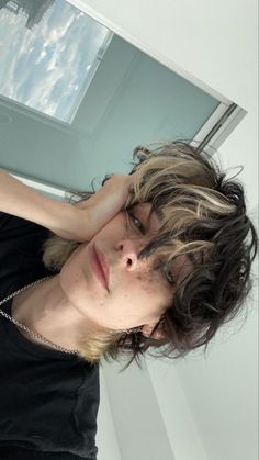 Fluffy Hair, Grunge Hair, Long Hair Styles Men, Aesthetic Hair, Haircuts For Men