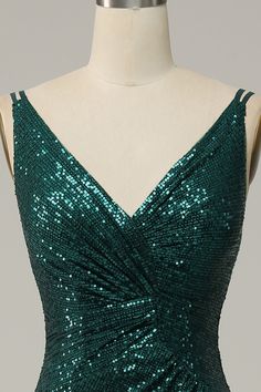 Fabric: Sequins. The fabric is comfortable for skin. Package Contents:1x Women Dress. Occasion: Whether you are dressing it for a wedding party, prom, evening party or any other occasions, this sophisticated dress will be your lovely partner. Pine Green Dress, Sparkle Formal Dress, Dress Structure, Black Lace Formal Dress, Black Lace Evening Dress, Lovely Partner, Dress Display, Spaghetti Strap Prom Dress, Corset Dress Prom