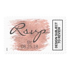 a postage stamp with the word rsp on it