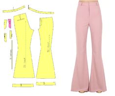 a woman's pants and top sewing pattern