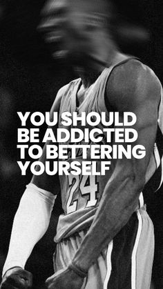 a basketball player with the words, you should be able to be satisfied about yourself