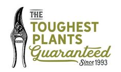 the toughest plants quaranted since 1933 logo design by person for their company