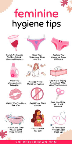 20 Insider Feminine Hygiene Tips For Feeling Fresh & Fab All Day Stay fresh and fabulous all day with these 20 essential feminine hygiene tips every woman should know.  feminine hygiene | feminine hygiene routine | feminine hygiene products | feminine hygiene tips | feminine hygiene products list | hygiene | hygiene products | hygiene care | hygiene tips | hygiene routine Good Feminine Hygiene Tips, Feminine Hygiene Products Personal Care, How To Stay Hygienic, Good Feminine Hygiene Products, Girl Hygiene Tips Down There, Women’s Hygiene, Hygiene Tips Women, Feminine Hygiene Products List, Woman Hygiene Tips