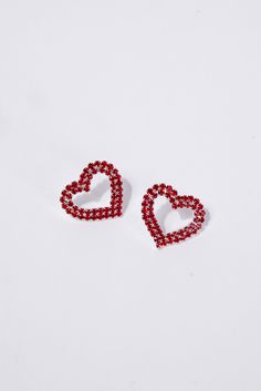 Add a touch of elegance to your Valentine's Day look with our Brianna Heart Pave Drop Earrings. Featuring stunning heart-shaped pave stones, these earrings will make a statement of love and sophistication. Made with high-quality materials, they are sure to be a treasured addition to any jewelry collection. SizeHEIGHT: 0.75"WIDTH: 0.9" QualityMade with Quality Materials for Endurance. ImportedE7074 Heart-shaped Crystal Rhinestone Earrings For Valentine's Day, Valentine's Day Heart-shaped Crystal Earrings With Rhinestones, Heart-shaped Rhinestone Earrings For Valentine's Day, Heart Shaped Rhinestone Earrings For Valentine's Day, Heart-shaped Rhinestone Earrings For Anniversary, Heart Cut Earrings For Valentine's Day Party, Heart-shaped Crystal Earrings For Valentine's Day Anniversary, Crystal Earrings For Wedding On Valentine's Day, Valentine's Day Heart Cut Earrings For Party