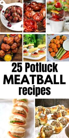 25 potluck meatball recipes that are delicious and easy to make