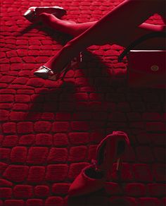 : LUNDLUND : | love the red croc carpet Women Moodboard, Red Mood, Red Aesthetics, Aesthetic Writing, Instax Camera, Rockstar Aesthetic, I See Red, Light Lilac, 3 Shoes