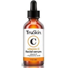 TruSkin Vitamin C Serum for Face, formulated & manufactured in the USA.  

Vitamin C is skincare’s sure thing. Formulated to generate smoother, firmer, more radiant skin, TruSkin Vitamin C Serum harnesses a concentrated blend of antioxidants prized for their powers of restoration. This bestselling anti-aging complex targets tone and texture with a silky synergy of vitamins C and E alongside botanical hyaluronic acid, MSM, and gotu kola. Fueled by these collagen-boosting, inflammation-calming nut Serum For Dark Spots, Best Vitamin C Serum, Vitamin C Face Serum, Best Vitamin C, Anti Aging Face Serum, Serum For Face, Antioxidant Serum, Aging Serum, Vitamins For Skin