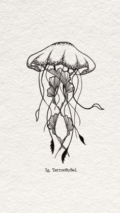 tattoo design - jellyfish 
diseño de tatuaje de medusa Jelly Fish Tattoos For Women, Aesthetic Jellyfish Tattoo, Cute Jellyfish Tattoo, Jelly Fish Tattoos, Jellyfish Rib Tattoo, Simple Jellyfish Tattoo, Tattoo Ideas Jellyfish, Small Jellyfish Tattoo, Jellyfish Tattoo Linework