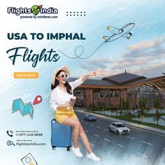 USA To Imphal Flights Booking Flights, Flight, India, Good Things, Best Deals, Quick Saves