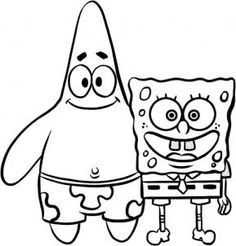 spongebob and patrick coloring pages