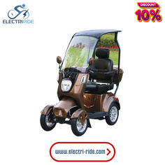 an electric golf cart is shown in this advertisement